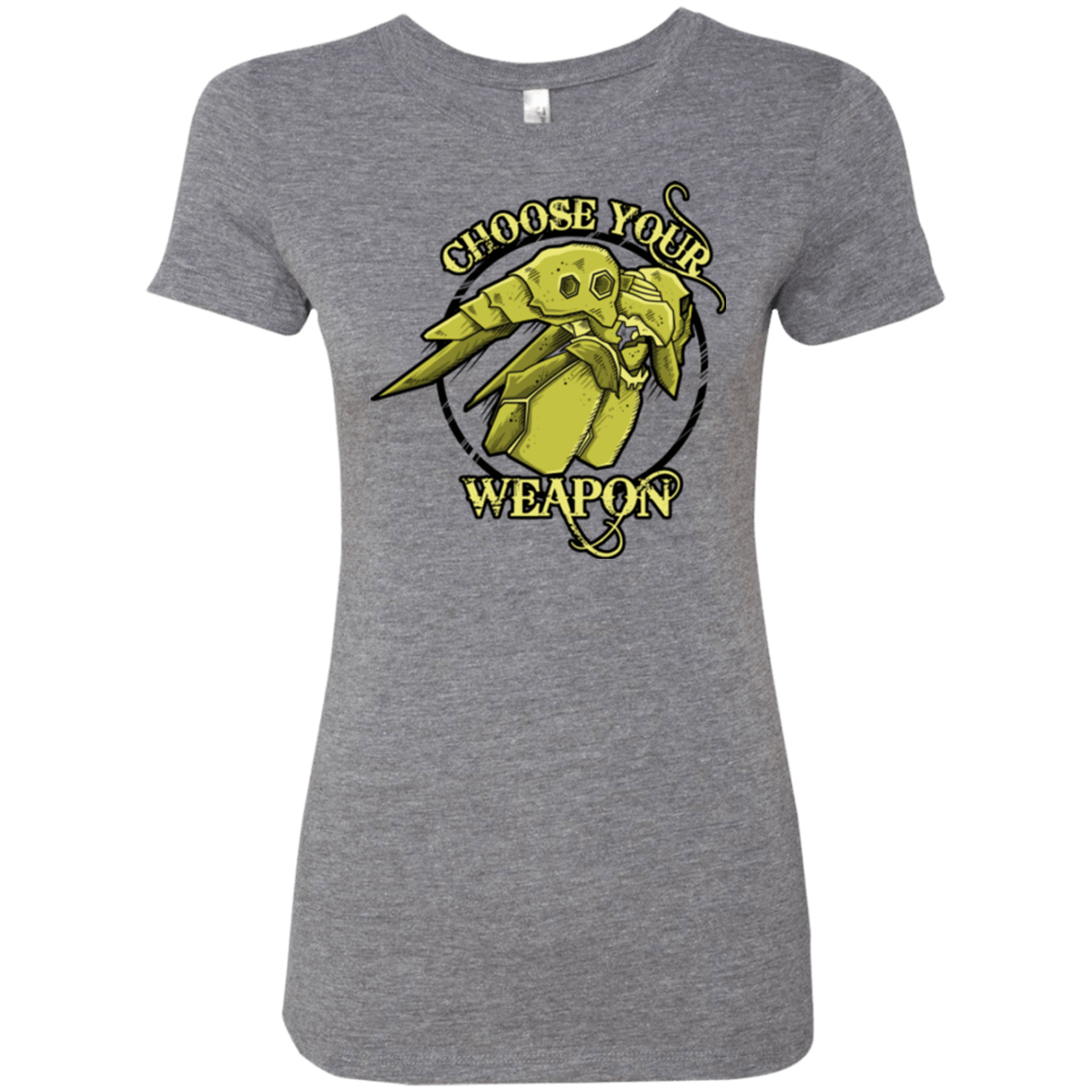 T-Shirts Premium Heather / Small CHOOSE YOUR WEAPON Women's Triblend T-Shirt