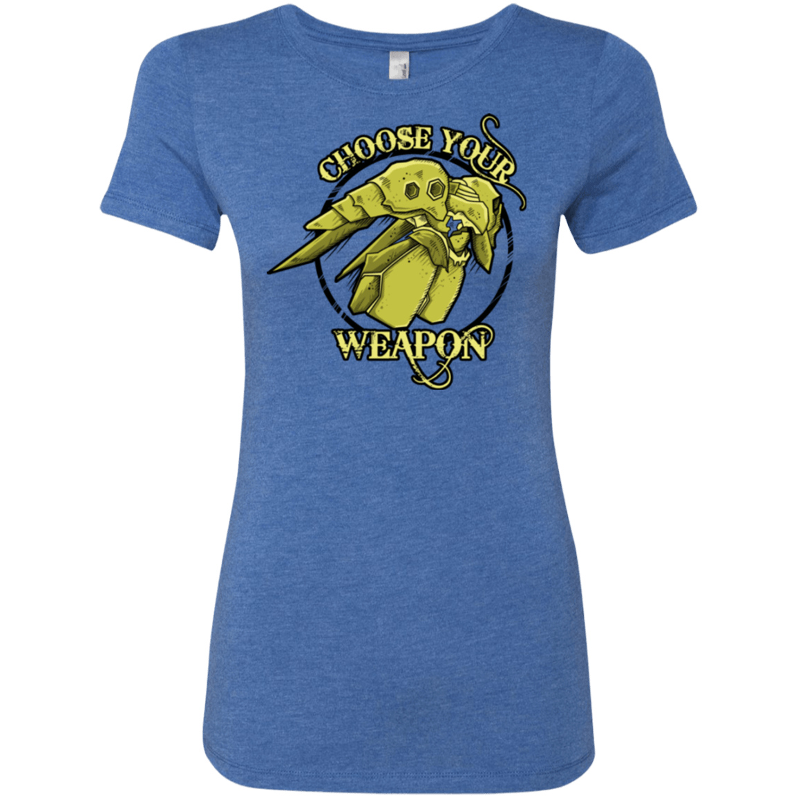 T-Shirts Vintage Royal / Small CHOOSE YOUR WEAPON Women's Triblend T-Shirt