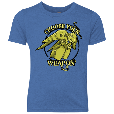 T-Shirts Vintage Royal / YXS CHOOSE YOUR WEAPON Youth Triblend T-Shirt
