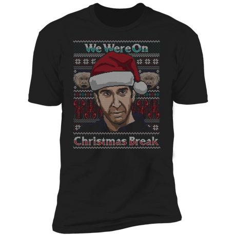 T-Shirts Black / X-Small Christmas Break Ugly Sweater Men's Premium T-Shirt