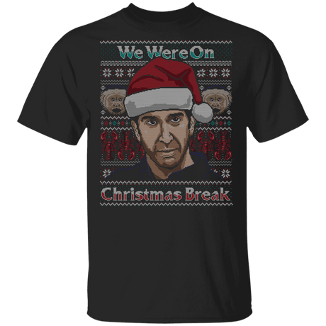 T-Shirts Black / S Christmas Break Ugly Sweater T-Shirt