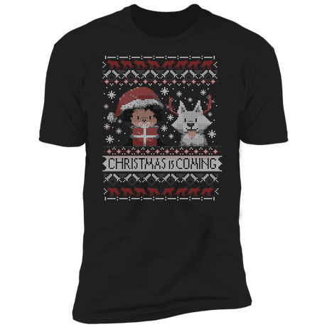T-Shirts Black / X-Small Christmas is Coming Men's Premium T-Shirt