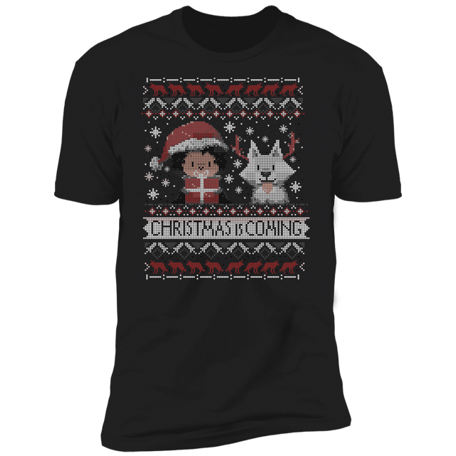 T-Shirts Black / X-Small Christmas is Coming Men's Premium T-Shirt