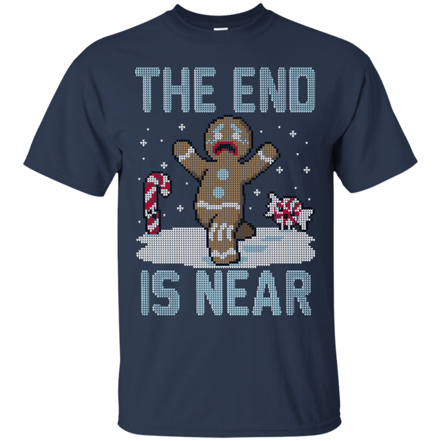 T-Shirts Navy / S Christmas Is Near T-Shirt