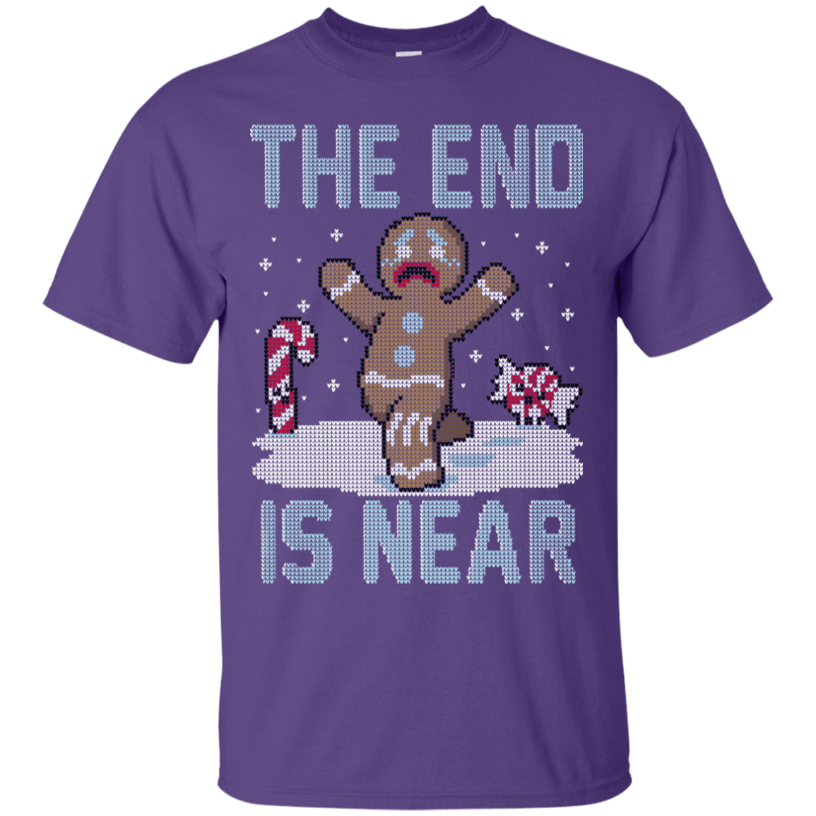 T-Shirts Purple / S Christmas Is Near T-Shirt