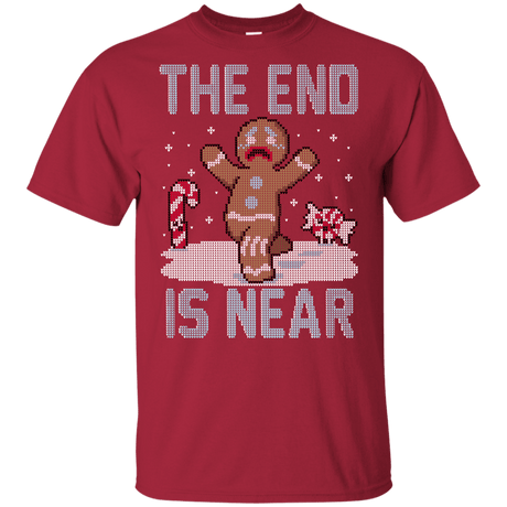 T-Shirts Cardinal / YXS Christmas Is Near Youth T-Shirt
