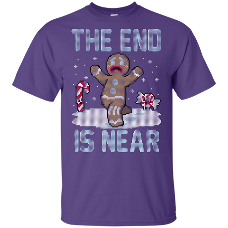T-Shirts Purple / YXS Christmas Is Near Youth T-Shirt
