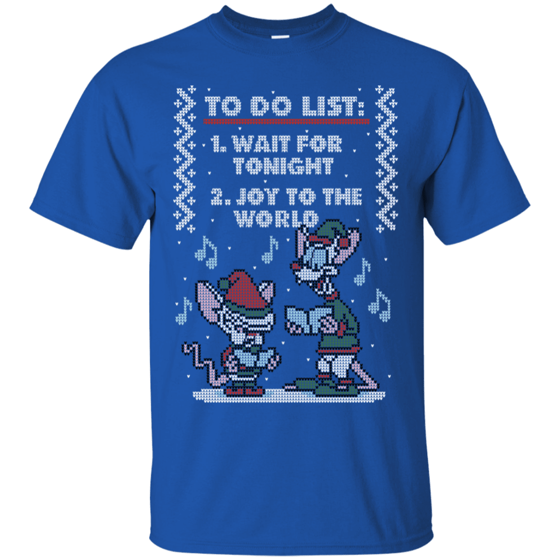 T-Shirts Royal / S Christmas List T-Shirt