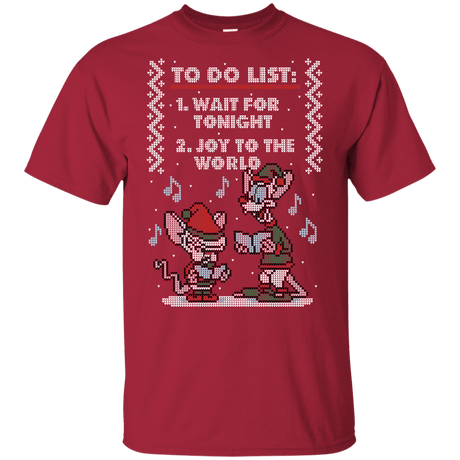 T-Shirts Cardinal / YXS Christmas List Youth T-Shirt