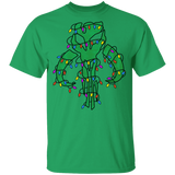 T-Shirts Irish Green / YXS Christmas Mando Youth T-Shirt