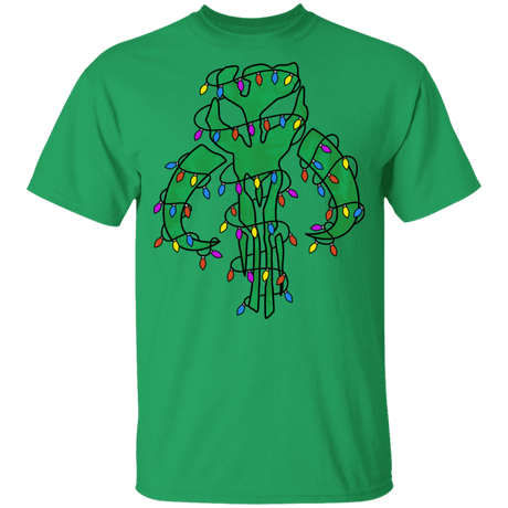 T-Shirts Irish Green / YXS Christmas Mando Youth T-Shirt