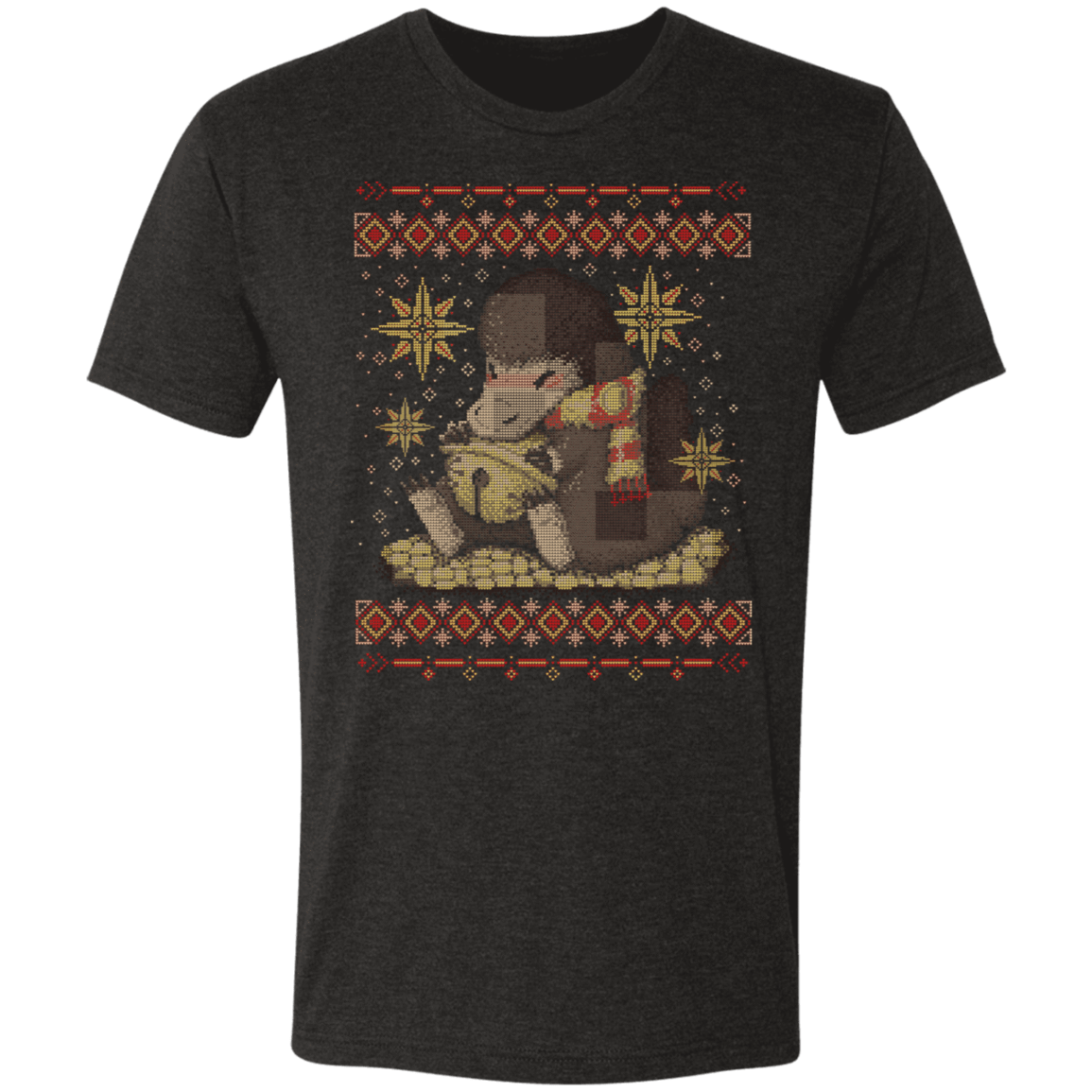 T-Shirts Vintage Black / S Christmas Niffler Men's Triblend T-Shirt