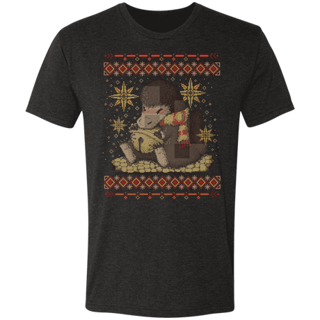 T-Shirts Vintage Black / S Christmas Niffler Men's Triblend T-Shirt