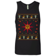 T-Shirts Black / Small Christmas Sweater Dark Souls Men's Premium Tank Top