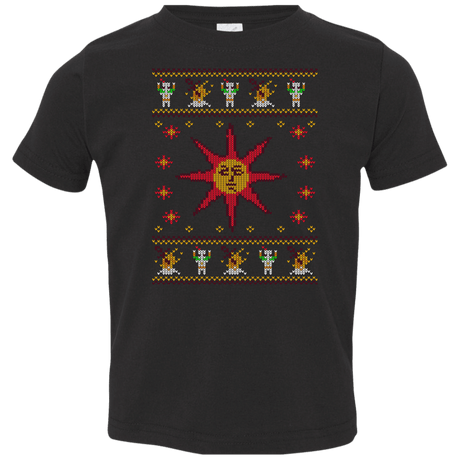 T-Shirts Black / 2T Christmas Sweater Dark Souls Toddler Premium T-Shirt