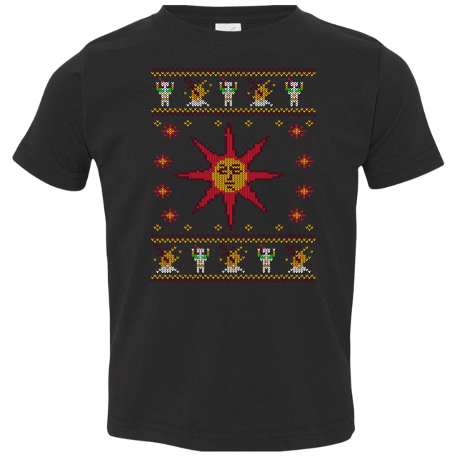 T-Shirts Black / 2T Christmas Sweater Dark Souls Toddler Premium T-Shirt