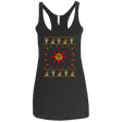 T-Shirts Vintage Black / X-Small Christmas Sweater Dark Souls Women's Triblend Racerback Tank