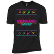 T-Shirts Black / X-Small Christmas Sweater Hotline Miami Men's Premium T-Shirt