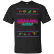 T-Shirts Black / Small Christmas Sweater Hotline Miami T-Shirt