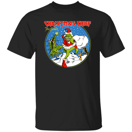 T-Shirts Black / S Christmas Thief T-Shirt