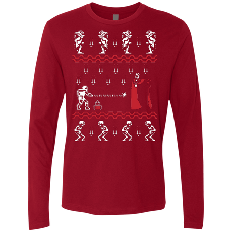 T-Shirts Cardinal / Small Christmasvania Men's Premium Long Sleeve