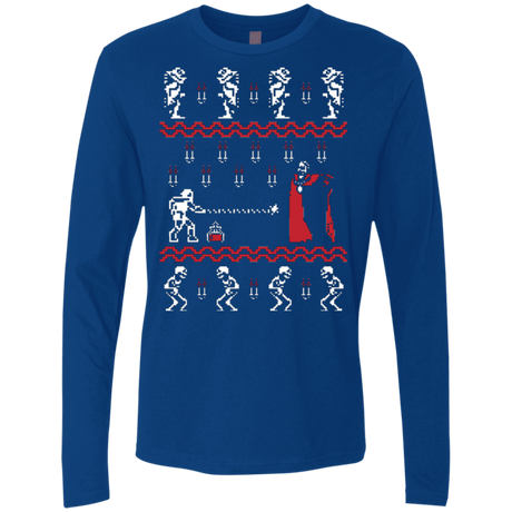 T-Shirts Royal / Small Christmasvania Men's Premium Long Sleeve