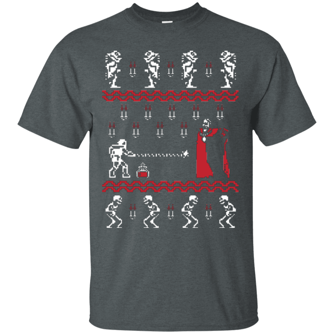 T-Shirts Dark Heather / Small Christmasvania T-Shirt