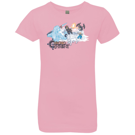 T-Shirts Light Pink / YXS Chrono Throne Girls Premium T-Shirt