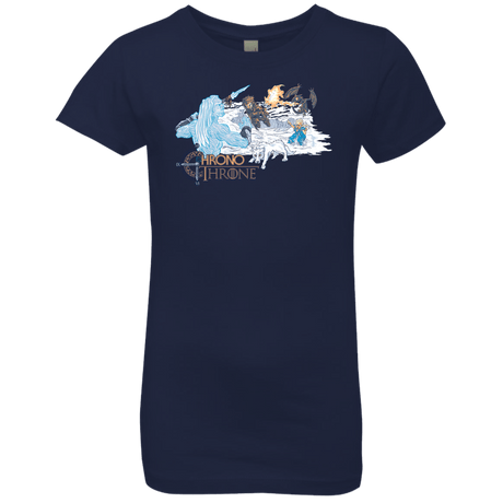 T-Shirts Midnight Navy / YXS Chrono Throne Girls Premium T-Shirt
