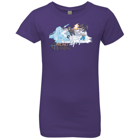 T-Shirts Purple Rush / YXS Chrono Throne Girls Premium T-Shirt