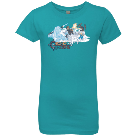 T-Shirts Tahiti Blue / YXS Chrono Throne Girls Premium T-Shirt