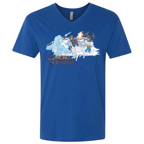 T-Shirts Royal / X-Small Chrono Throne Men's Premium V-Neck