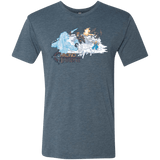 T-Shirts Indigo / Small Chrono Throne Men's Triblend T-Shirt