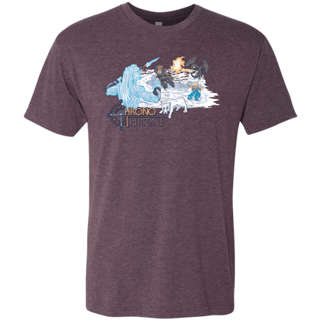 T-Shirts Vintage Purple / Small Chrono Throne Men's Triblend T-Shirt