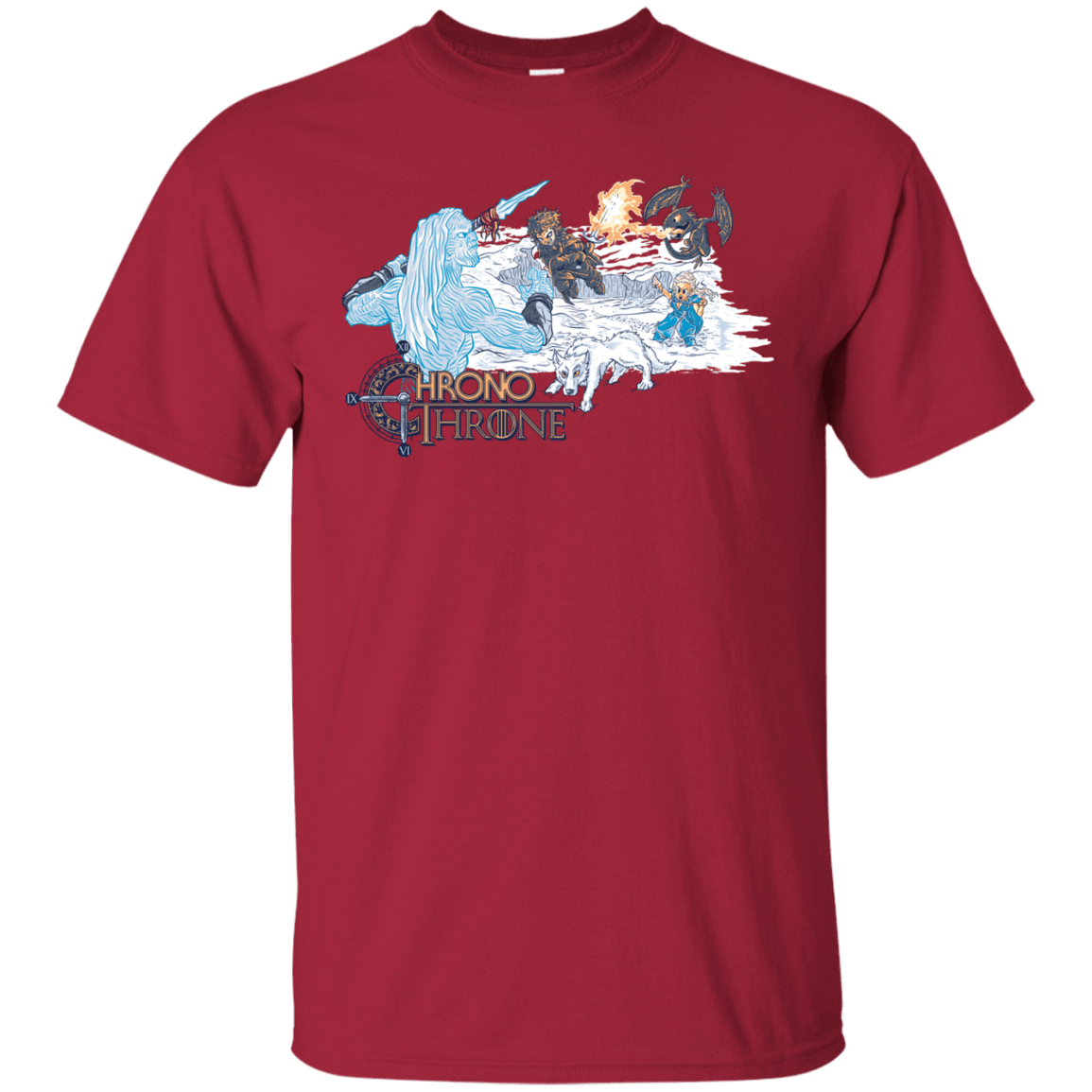 T-Shirts Cardinal / Small Chrono Throne T-Shirt