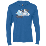 T-Shirts Vintage Royal / X-Small Chrono Throne Triblend Long Sleeve Hoodie Tee