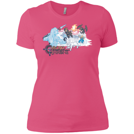 T-Shirts Hot Pink / X-Small Chrono Throne Women's Premium T-Shirt