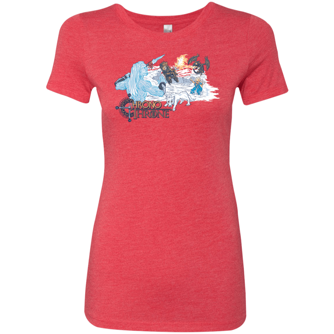 T-Shirts Vintage Red / Small Chrono Throne Women's Triblend T-Shirt