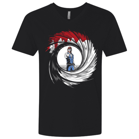 T-Shirts Black / X-Small Chuck Shot Men's Premium V-Neck