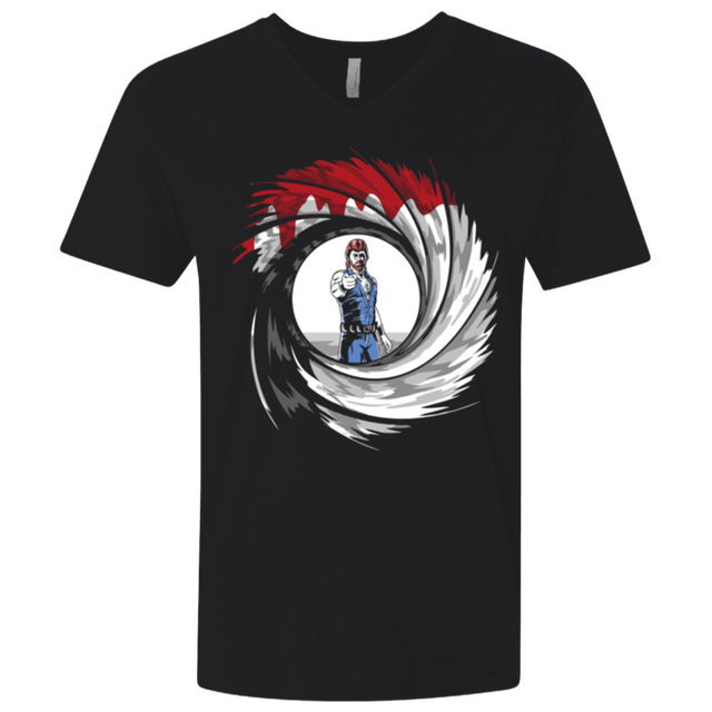 T-Shirts Black / X-Small Chuck Shot Men's Premium V-Neck