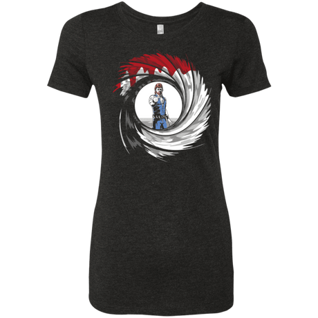 T-Shirts Vintage Black / Small Chuck Shot Women's Triblend T-Shirt