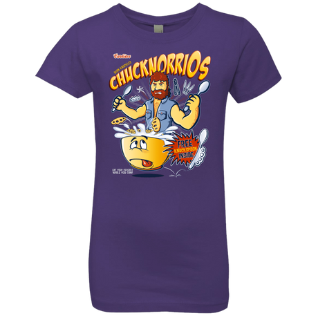 T-Shirts Purple Rush / YXS ChucknorriOs Girls Premium T-Shirt