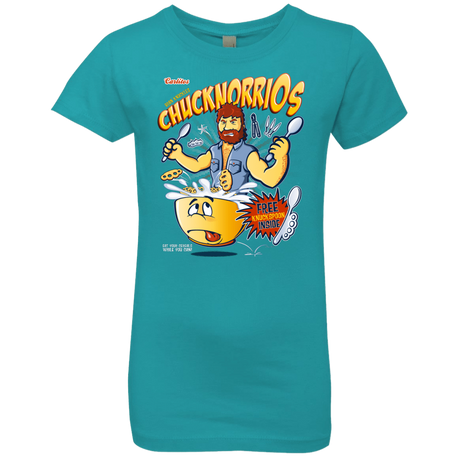 T-Shirts Tahiti Blue / YXS ChucknorriOs Girls Premium T-Shirt