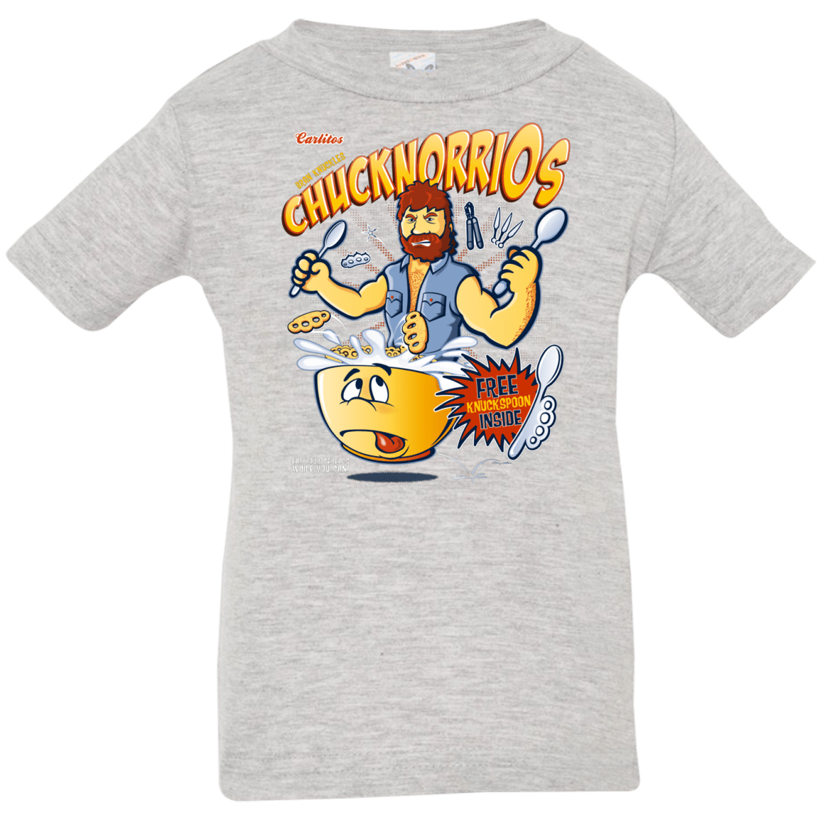 T-Shirts Heather Grey / 6 Months ChucknorriOs Infant Premium T-Shirt