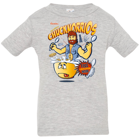 T-Shirts Heather Grey / 6 Months ChucknorriOs Infant Premium T-Shirt