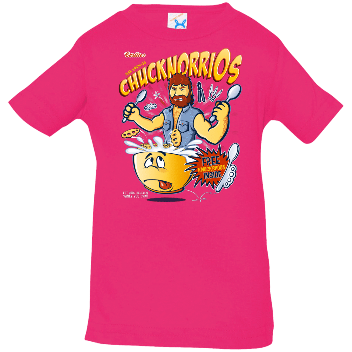 T-Shirts Hot Pink / 6 Months ChucknorriOs Infant Premium T-Shirt