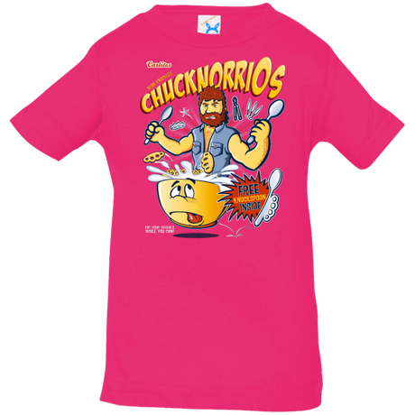 T-Shirts Hot Pink / 6 Months ChucknorriOs Infant Premium T-Shirt
