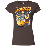 T-Shirts Dark Chocolate / S ChucknorriOs Junior Slimmer-Fit T-Shirt