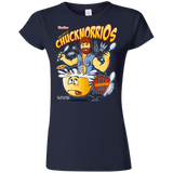 T-Shirts Navy / S ChucknorriOs Junior Slimmer-Fit T-Shirt