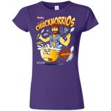 T-Shirts Purple / S ChucknorriOs Junior Slimmer-Fit T-Shirt